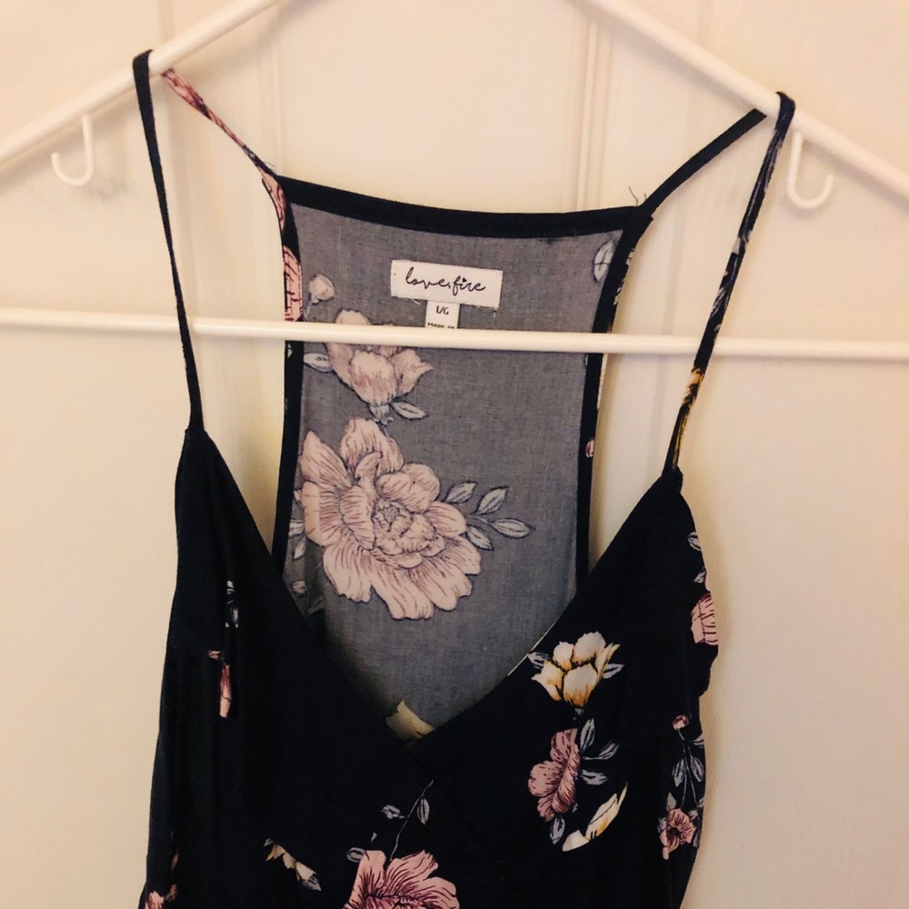 Long floral wrap maxi Dress